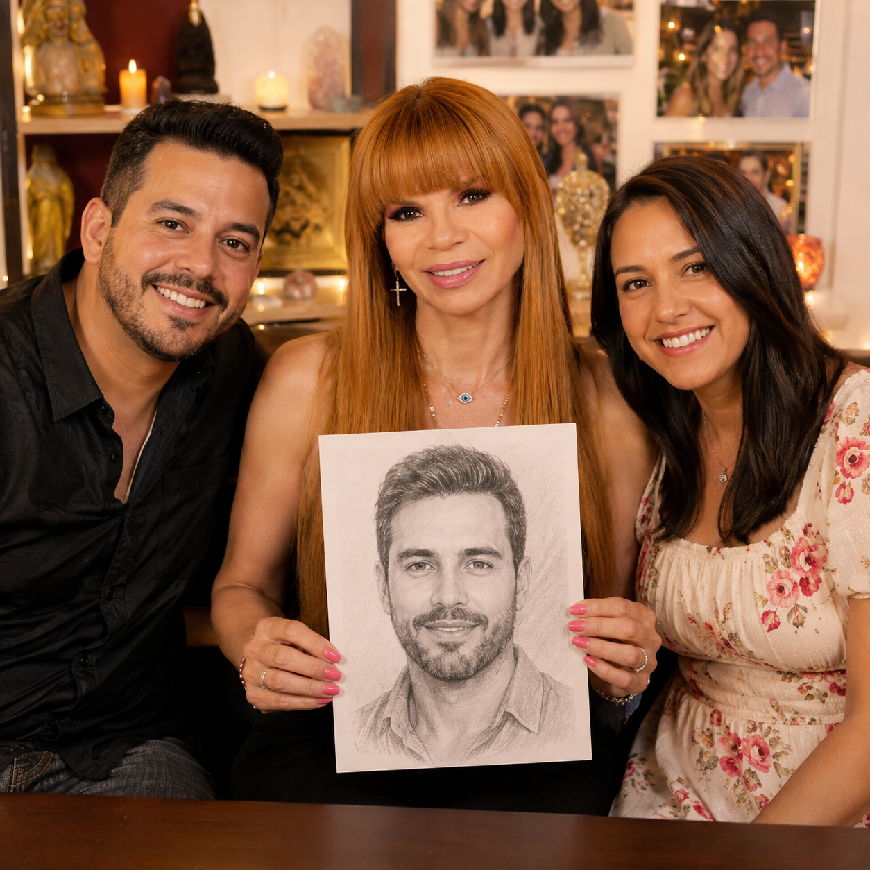 Dibujo de Alma Gemela - Pareja Letícia y Ricardo